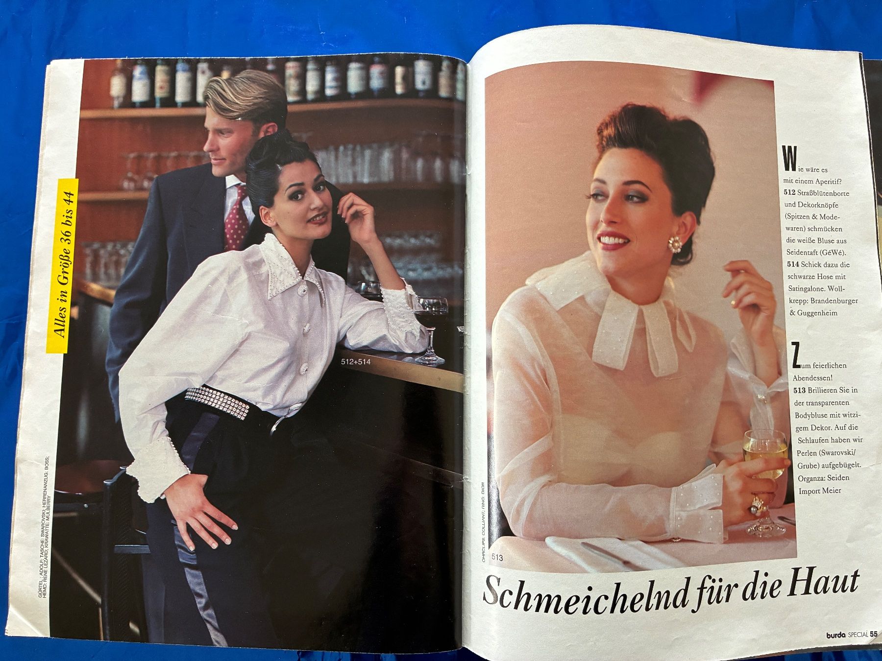 Schnittmuster: Burda spécial Abendmode 1992 Schnittmuster Design Nähen – Gebraucht aus Aarwangen von nemkin61 8