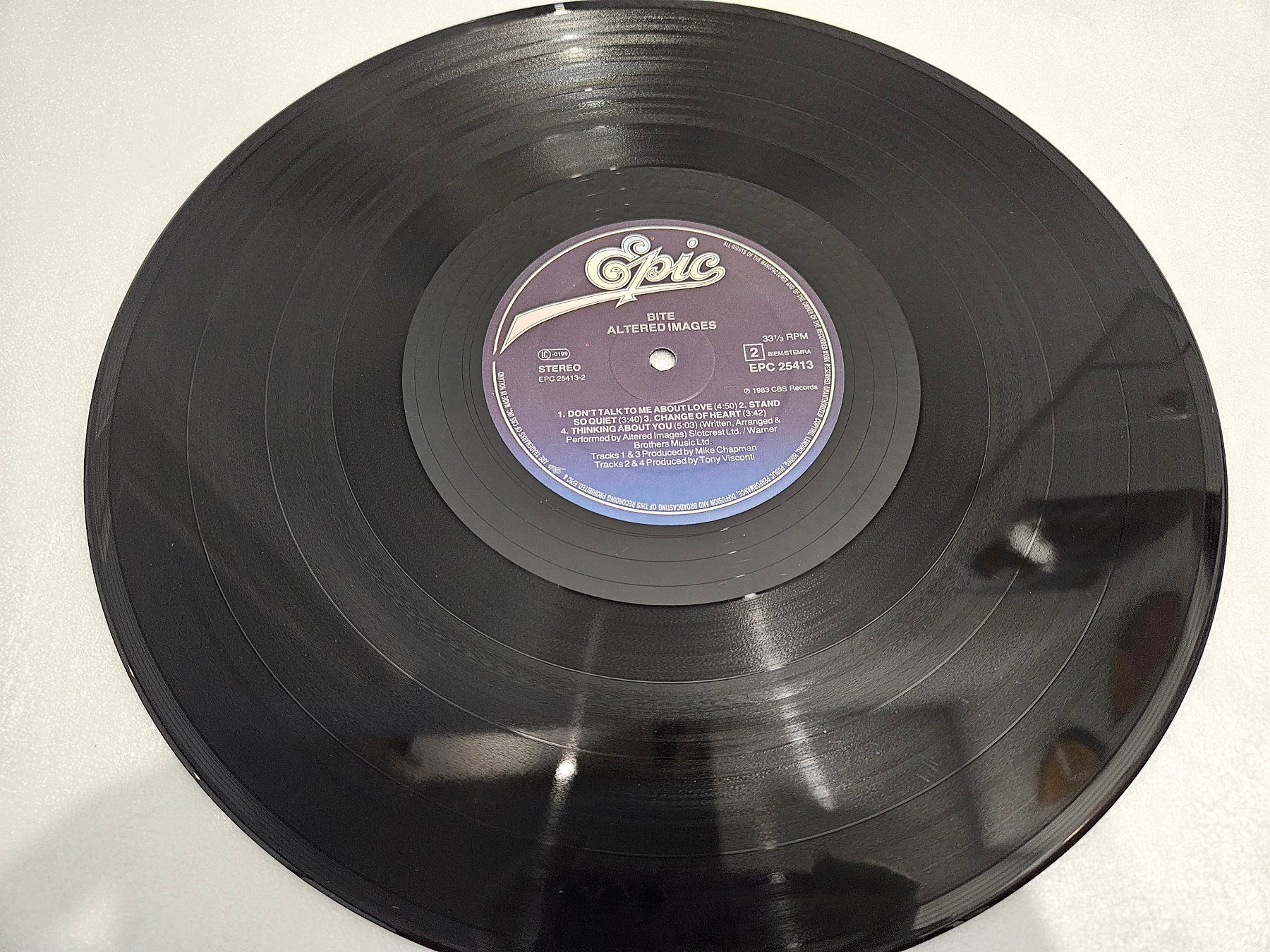 Dischi in vinile: Altered Images – Bite – Usato da Uster venduto da Vinyl-Leidenschaft 7