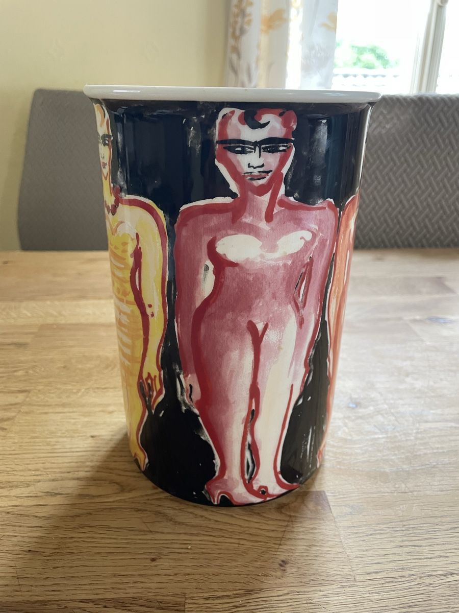 Rosenthal Vasi & Recipienti: Schöne Rosenthal Vase Elvira Bach – Usato da Flawil venduto da Naphtali 2