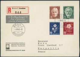1945 - Pro Juventute - Ersttagsbrief FDC ET
