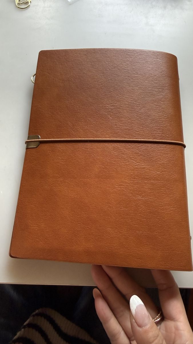 Schreibblöcke: A5 Brown Planner Binder with Inserts – Neu (gemäss Beschreibung) aus Chur von Madeys 1