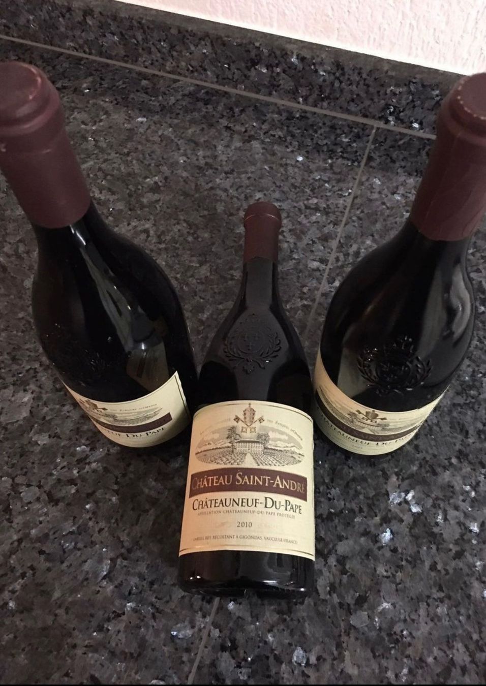 Vino: Weine CHÂTEAU SAINT-ANDRÉ aus Frankreich 2010-2011 – Usato da Schöftland venduto da lazer04 1