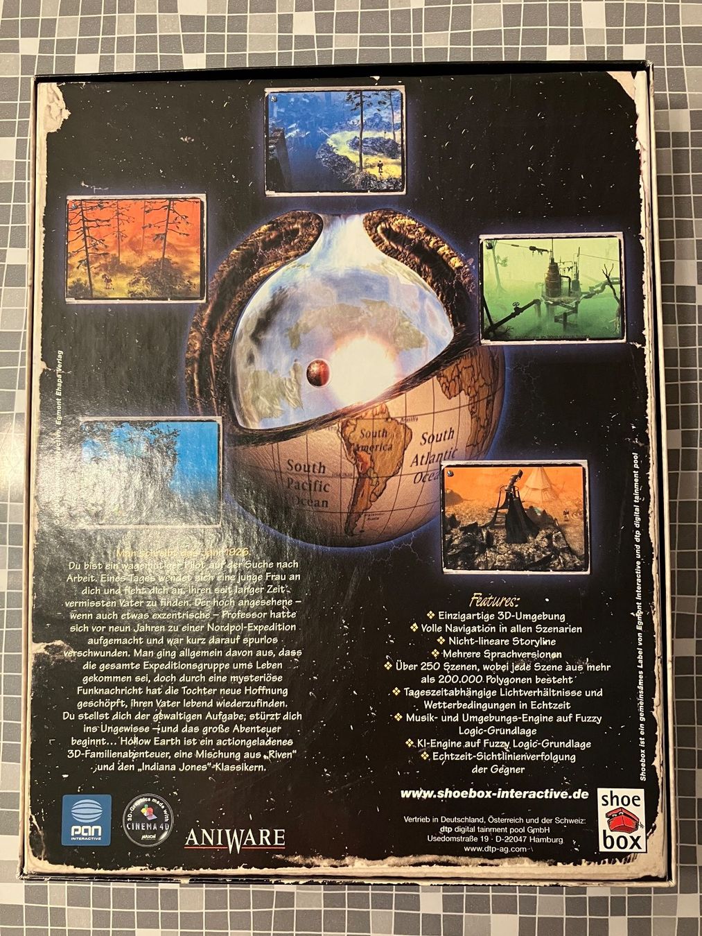 Giochi: Hollow Earth: Agharta (PC, 2000, deutsch) – Usato da Winkel venduto da Asdas87 2