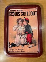 Vintage Servier Tablett "Exquis Guillout" Nostalgie Deko