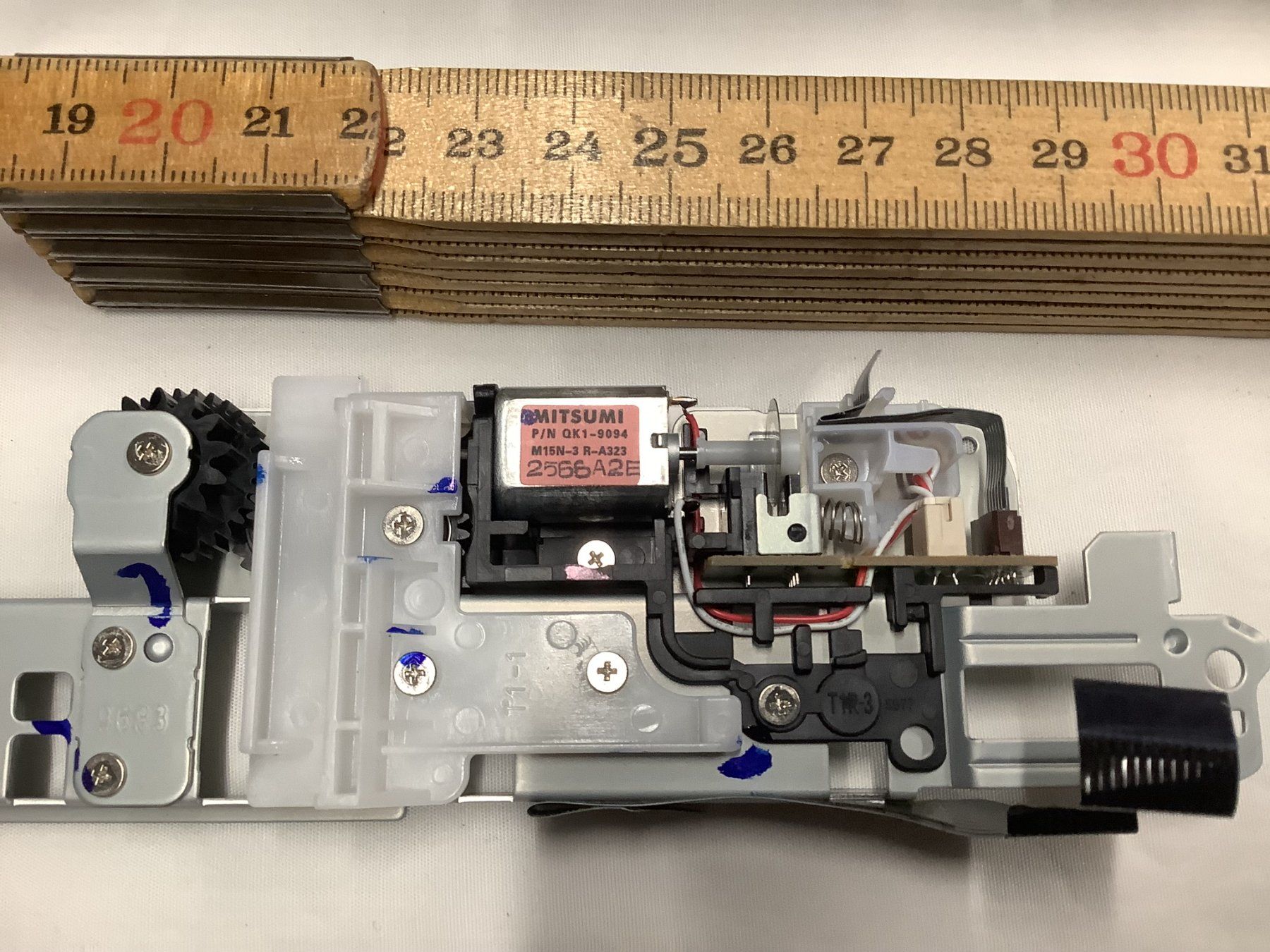Motori: MODELLBAU DRUCKER LAUFSCHLITTEN MIT ELEKTROMOTOR – Usato da Glarus venduto da Mdelphi 4