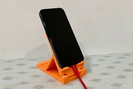 Klappbarer Handyhalter – Verstellbarer Winkel – 3D gedruckt