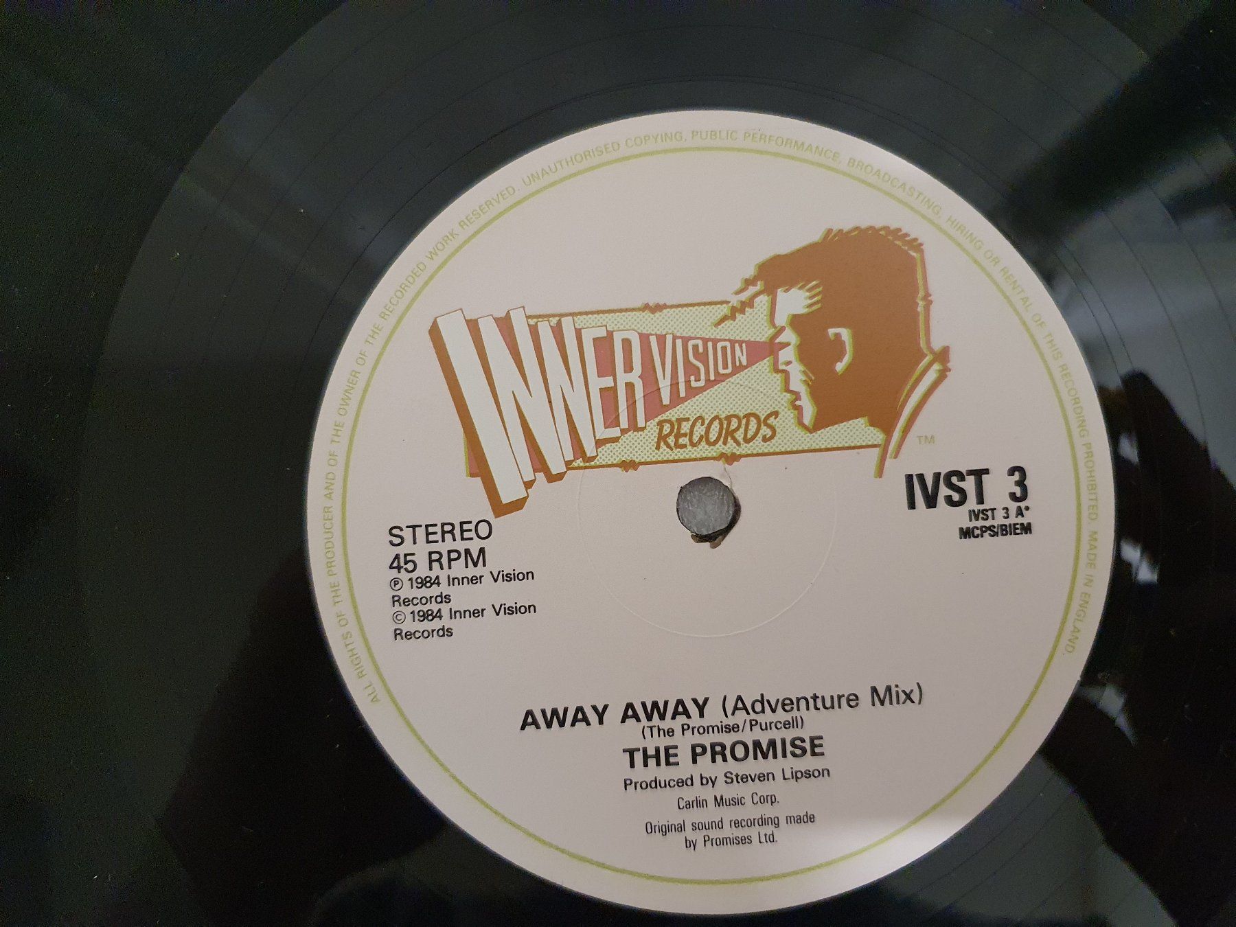 Dischi in vinile: The Promise - "Away, Away" (Synth-pop) – Usato da Uster venduto da Vinyl-Leidenschaft 3
