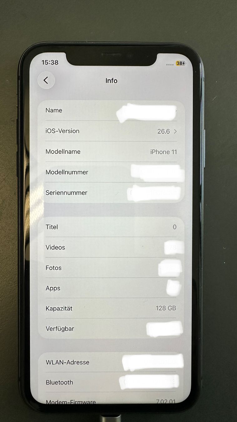 Apple Handys / Smartphones: iPhone 11, 128Gb, schwarz – Gebraucht aus Zürich von DuA03 4