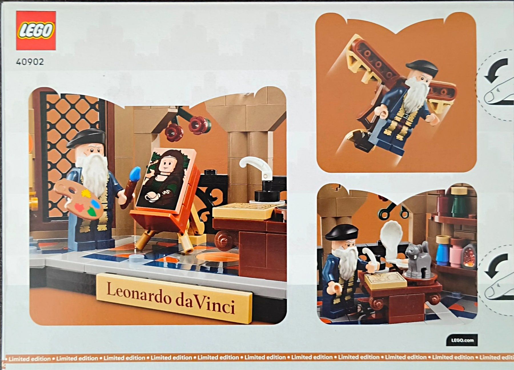 Lego Kit di costruzioni: LEGO 40902 - Hommage an Leonardo da Vinci – Nuovo e nell'imballaggio originale da Werthenstein venduto da Luzernerdeal 1