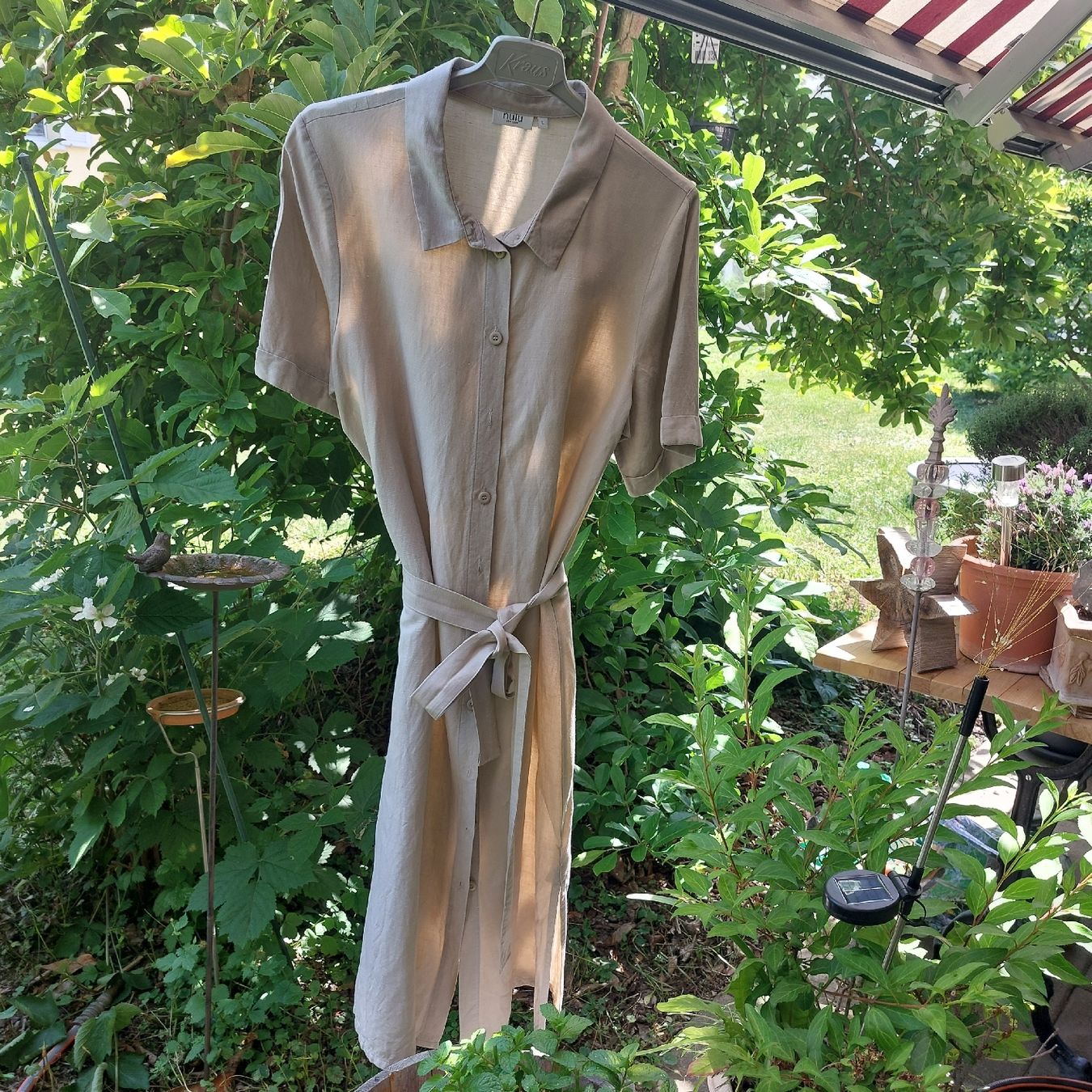 Vestiti: Hemdblusenkleid Leinen, Gr L – Nuovo (secondo la descrizione) da Zürich venduto da akl_n6fp