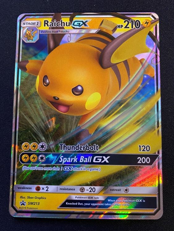 Pokemon Karte Raichu Gx Sm Promo Kaufen Auf Ricardo