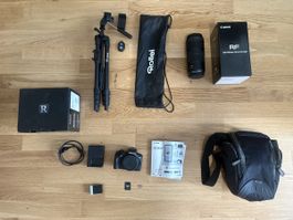Canon EOS R50 +objectif RF 100-400mm +accessoires