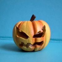 Halloween Kürbis Puppenhaus England