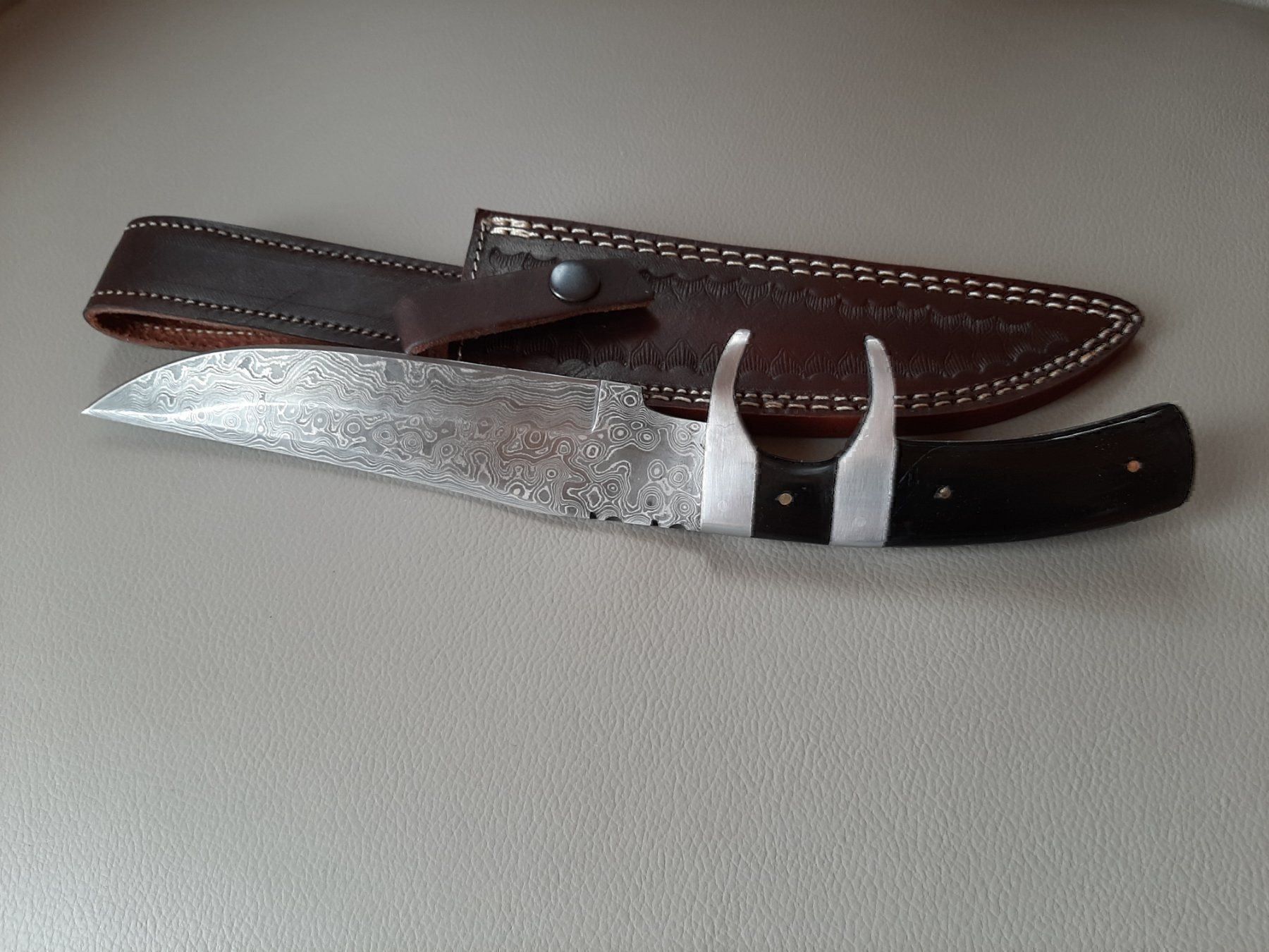 Accessori: Wunderschöner Unikat Damast dolch – Nuovo e nell'imballaggio originale da Buchs AG venduto da Cuescu 7