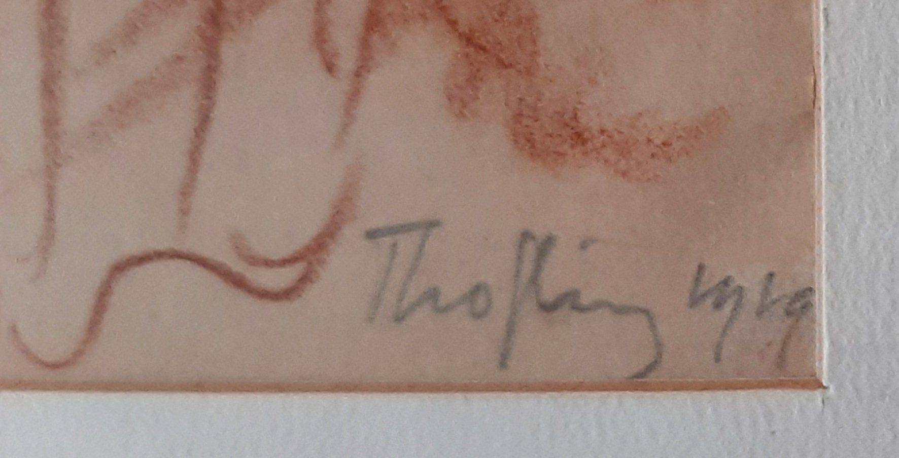 Dipinti: Akt Gemälde Theo Glinz – Usato da Arbon venduto da torso444 2