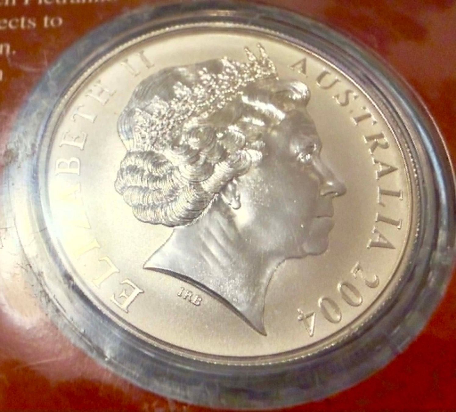 Tutti le monete: Australia 1 dollar 2004 Silver coin UNC – Nuovo e nell'imballaggio originale da Zürich venduto da Tasmiyah 2