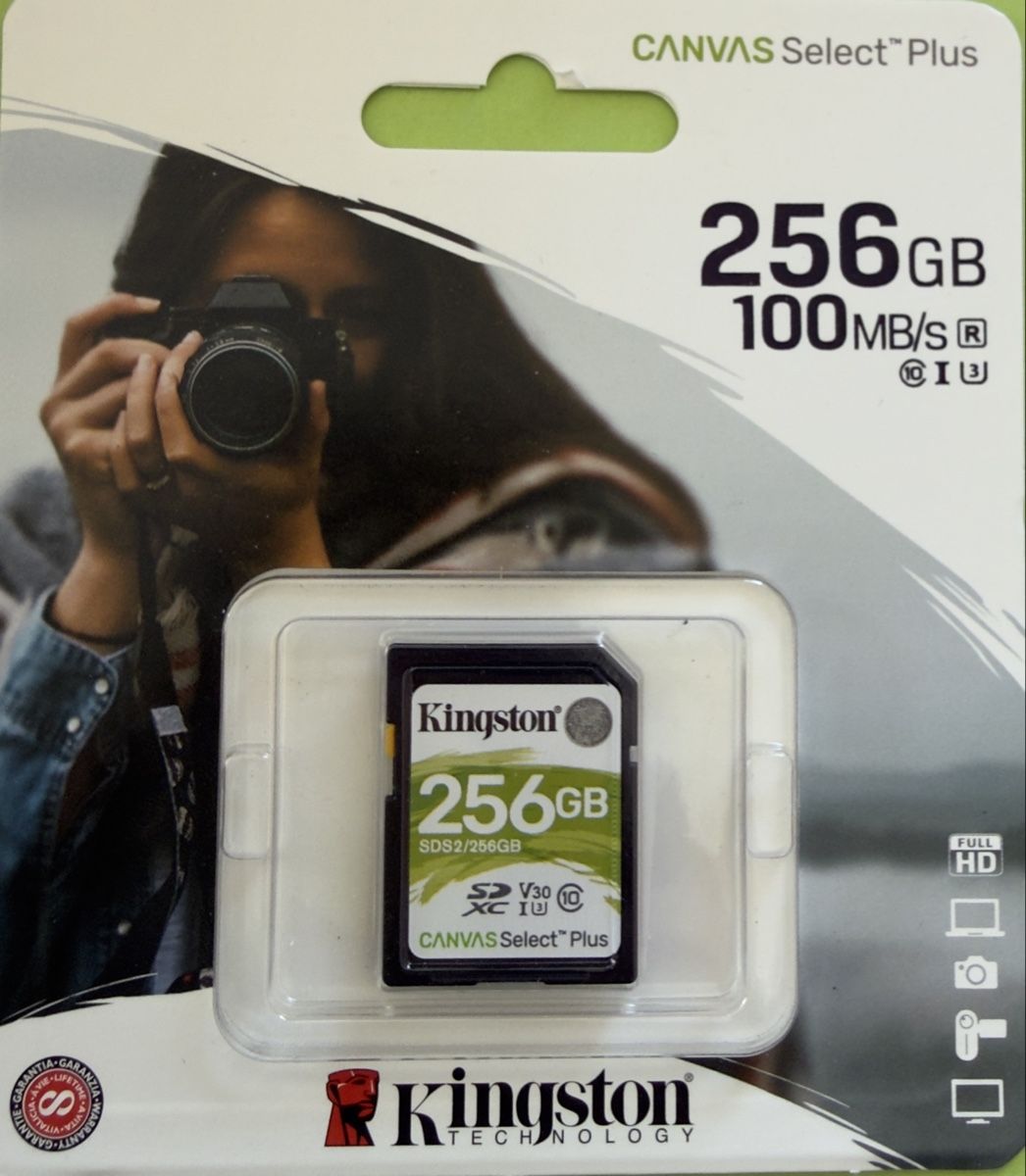 Kingston Schede di memoria: Kingston Canvas Select Plus  – Nuovo e nell'imballaggio originale da Basel venduto da tamy90