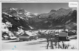 Lenk - Generalansicht im Winter