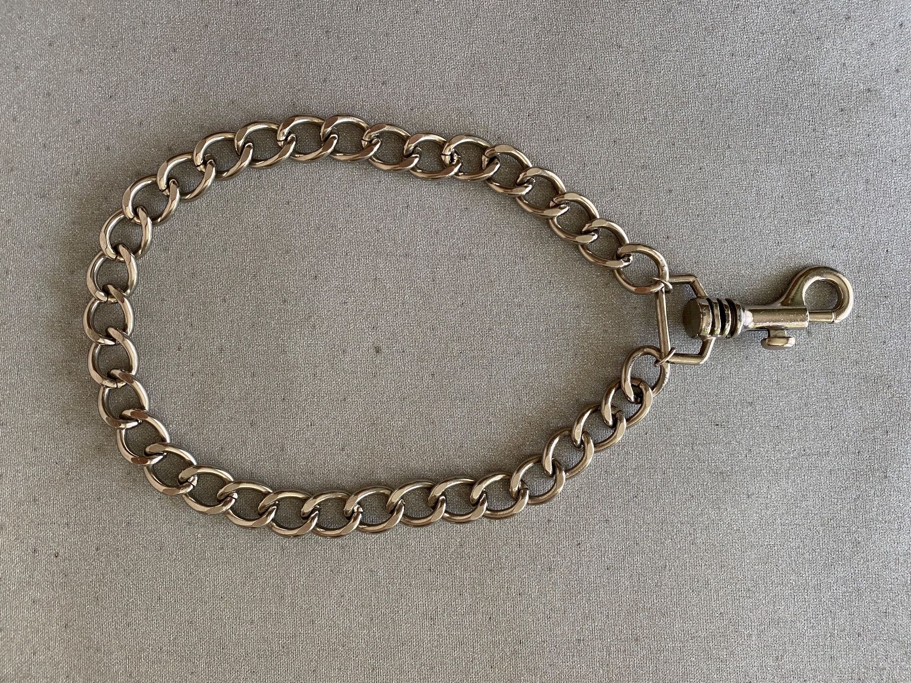 Colliers: Kette mit Karabiner massiv – D'occasion à Thalwil par gb_ea2000 1