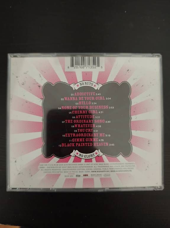CD: Die Happy - No Nuts No Glory – Usato da Boll venduto da ttr-fun 1
