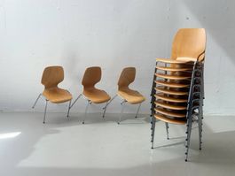 Embru Stapelstühle, Schweiz, 1960er/70er Jahre