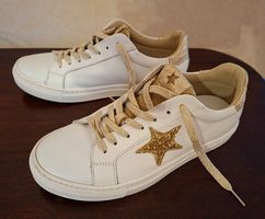 Baskets en cuir