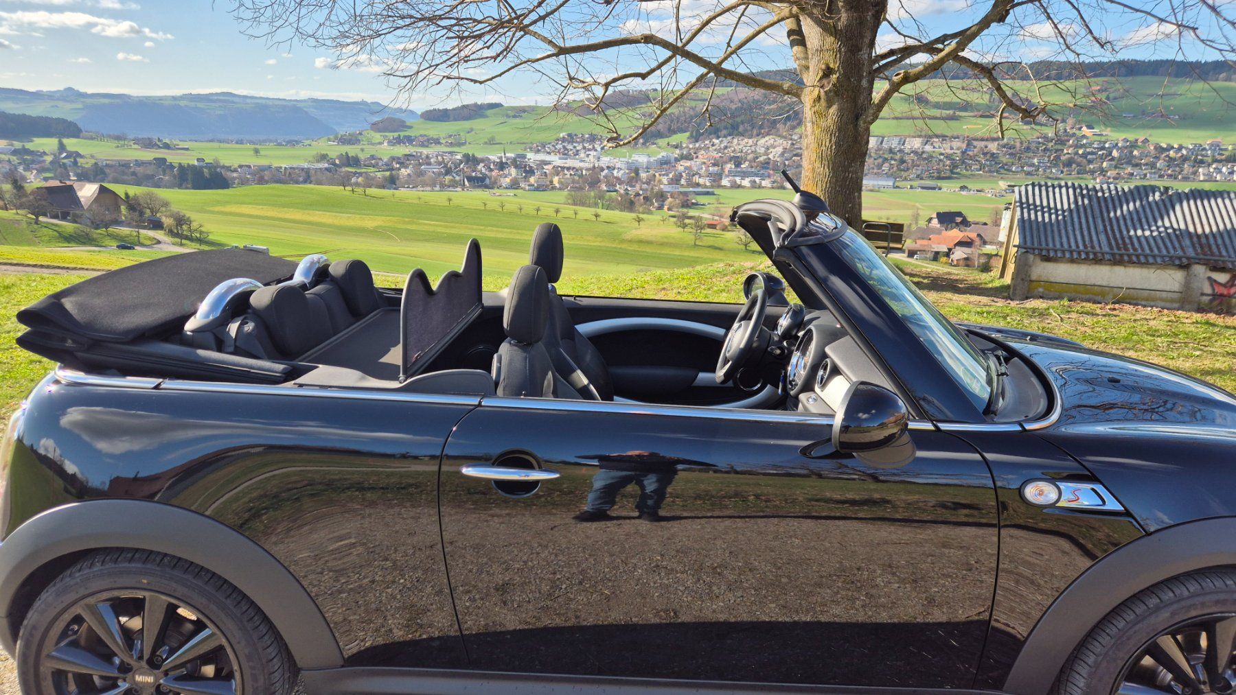 Mini Automobili: Gepflegtes Mini Cooper S Cabrio  Wenig KM – Usato da Niederhünigen venduto da Mikromax 4