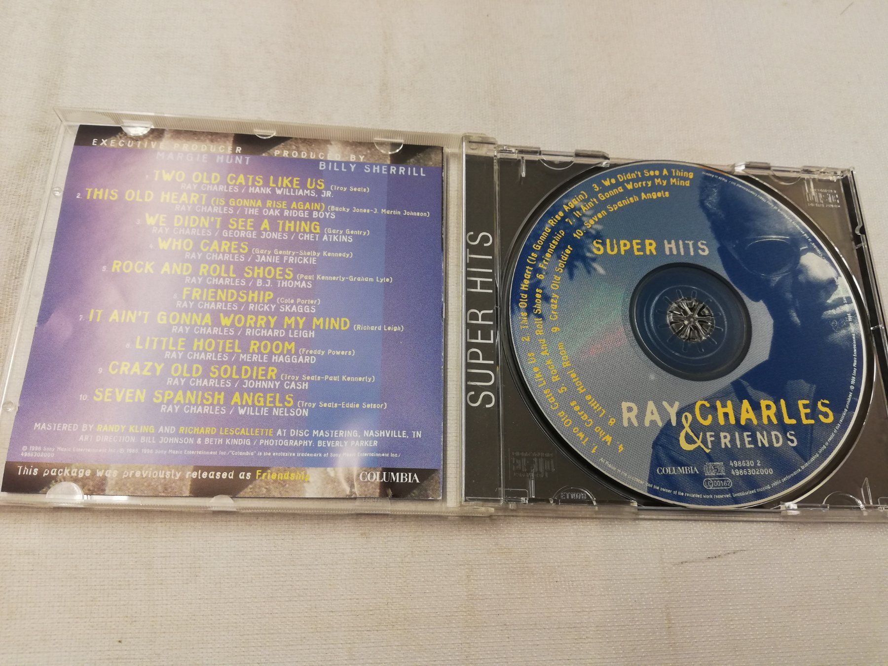 CDs: RAY CHARLES & FRIENDS - SUPER HITS – Gebraucht aus Bern von Vinylsound.ch 2
