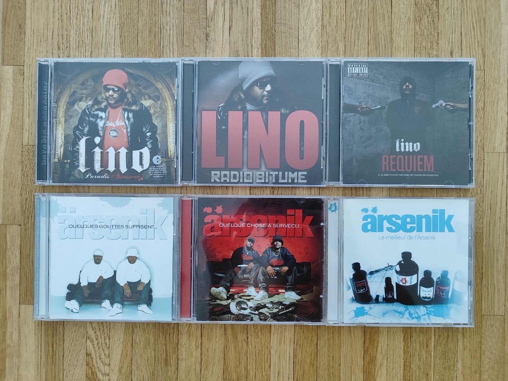 CD: CD's Lino et Arsenic  – Usato da Ursy venduto da Sebastien-85