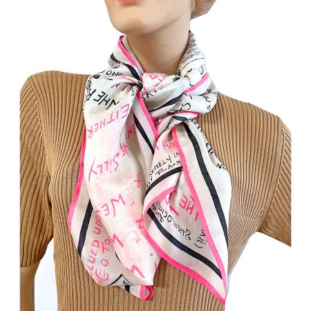 Foulard Carre Seide Bond Street London VINTAGE 1950s