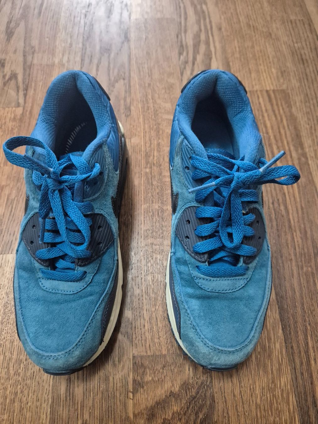 Nike Chaussures femmes: Blue Nike Air Max 90 size 38.5 – D'occasion à Zürich par monadiederich 1