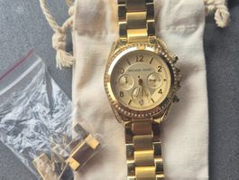 Michael Kors Uhr Gold Damen Chronograph MK-5166