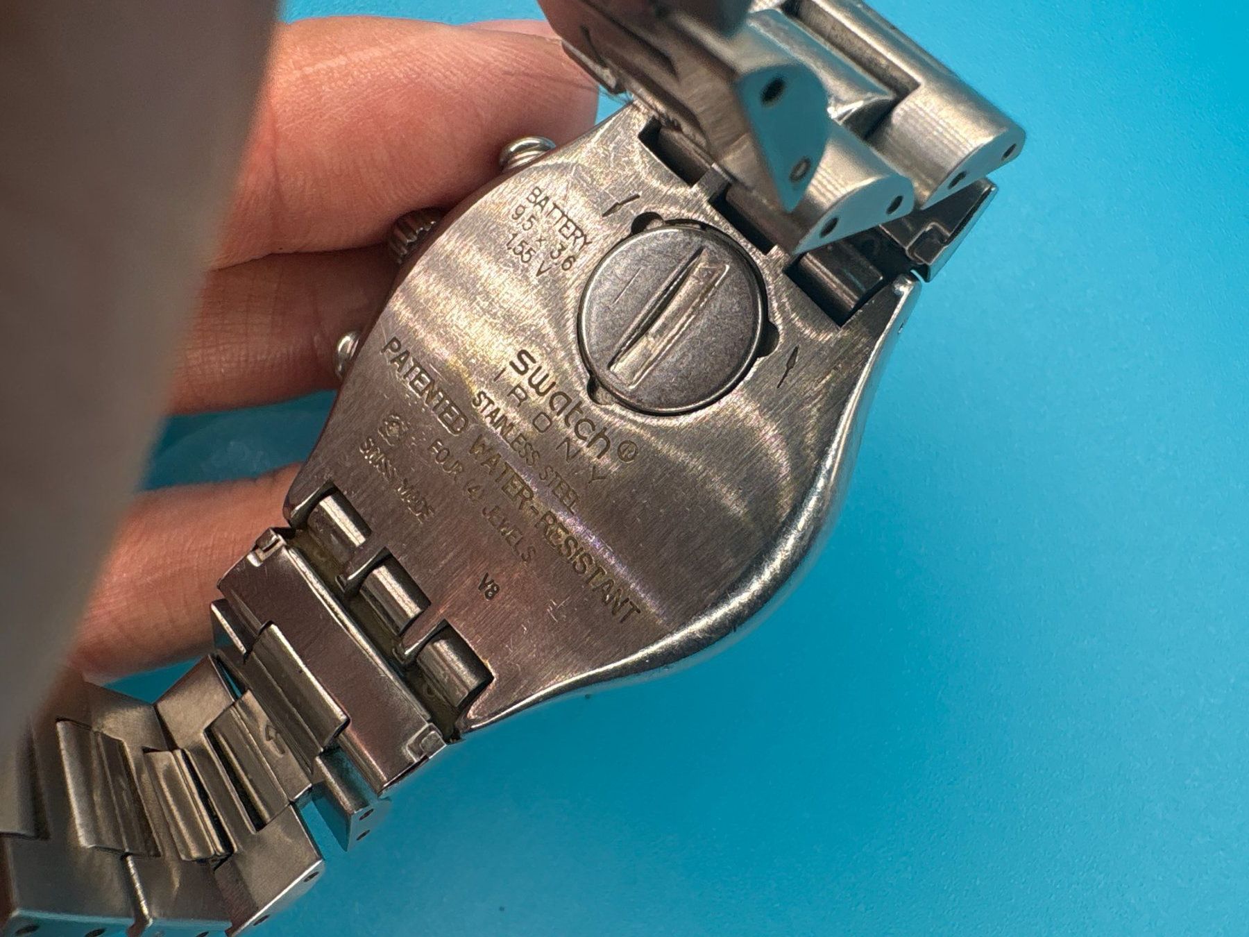 Swatch Orologi: SWATCH SECRET AGENT LIGHT GREY – Usato da Elgg venduto da Jo_Naj 6