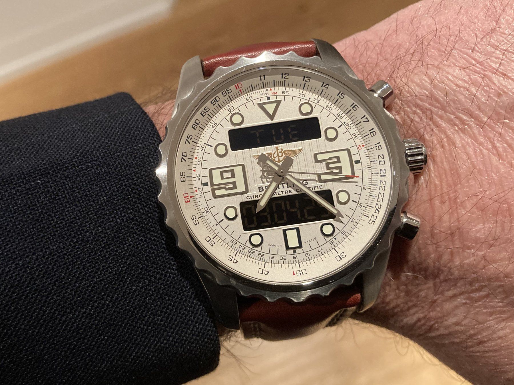 Breitling Uhren: Breitling Chronospace – Gebraucht aus Schwyz von Immeli