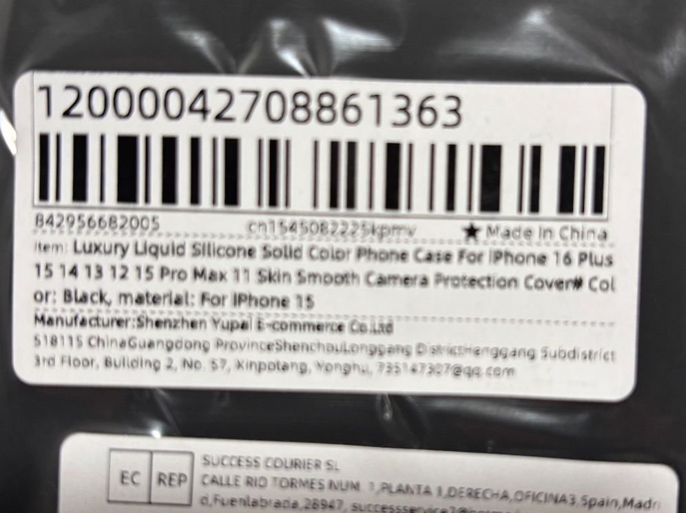 Apple Handys / Smartphones: Schwarze iPhone Hülle, ovp, Silikon, diverse IPhone Modelle – Neu und originalverpackt aus Weissbad von Bausely 3