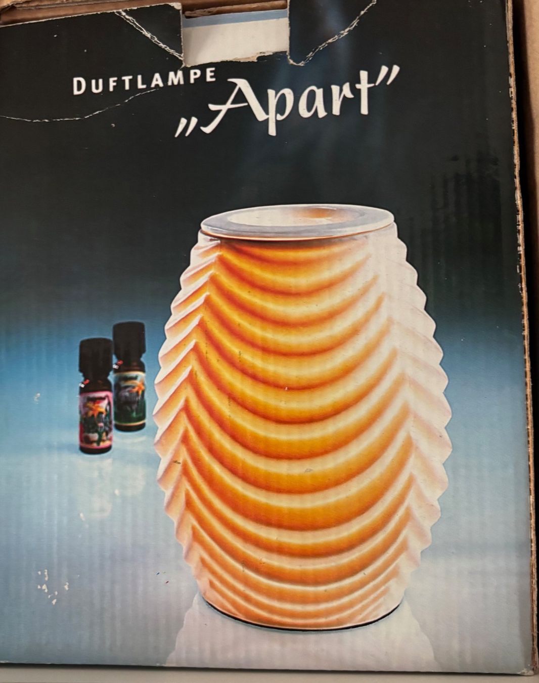 Lampen: Duftlampe "Apart" Keramik, weiss mit Netzstecker – Gebraucht aus Niederönz von melodie015