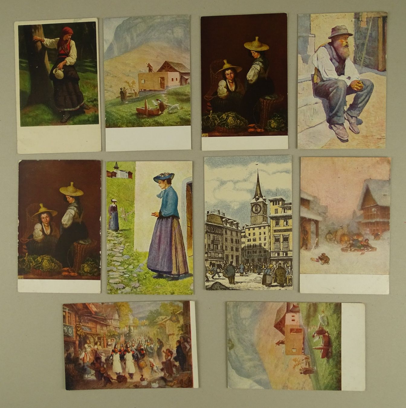 Cartes postales: 38 PRO JUVENTUTE KARTEN, KLEINFORMAT, UNGEBRAUCHT – D'occasion à Grüningen par Kartensammler 3