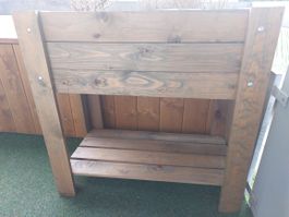 Holz-Hochbeet (80x80x40cm)