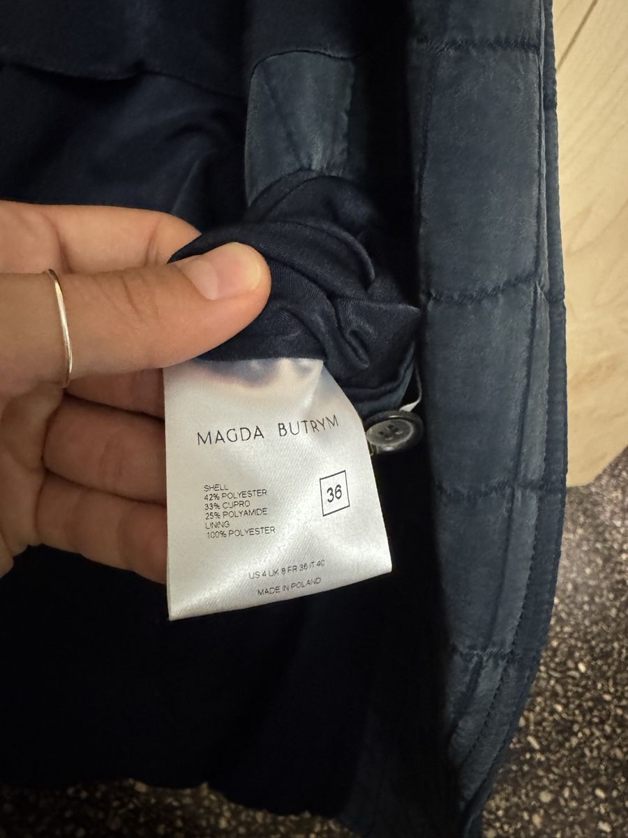 Magda Butrym Giacche: Magda butrym oversized blue jacket blazer size 36 – Usato da Zürich venduto da gva_r9gs 7