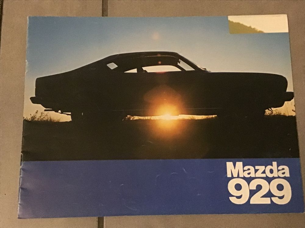 Mazda 929 Verkaufsprospekt 12 Seiten, Dezember 1976 | Kaufen auf Ricardo