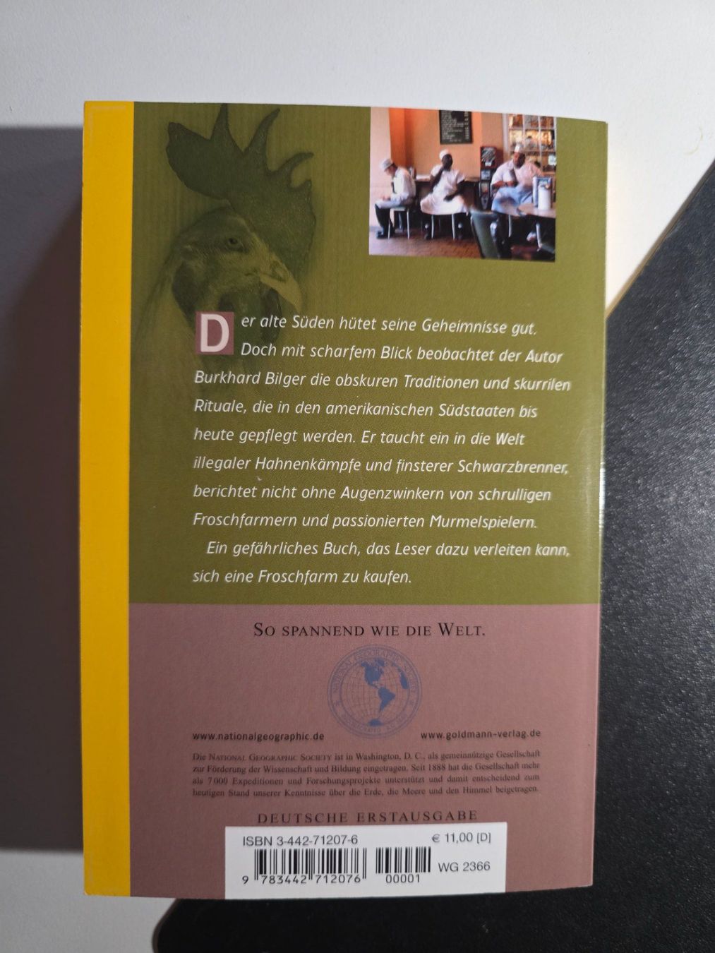 Bücher: Katfisch, Bourbon, Hahnenkämpfe - Burkhard Bilger - 2003 – Gebraucht aus Walterswil BE von Lonitti 5