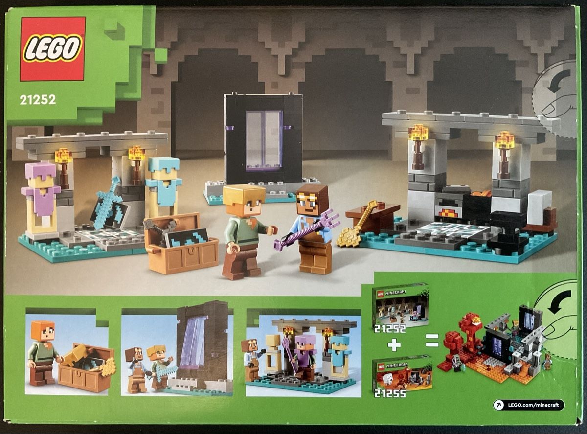 Lego Giocattoli: LEGO Minecraft: Die Waffenkammer – Nuovo (secondo la descrizione) da Rheinfelden venduto da Binkerus 1