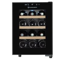 Climadiff - Freistehender Weinkühlschrank CUVEE12 - Schwarz