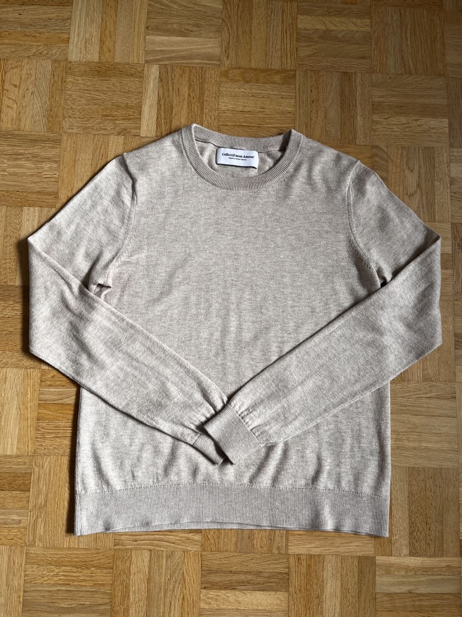 Collectif Mon Amour Maglioni & Felpe: Pullover Collectif mon Amour beige Grösse S – Usato da Zürich venduto da Kleanthy 4