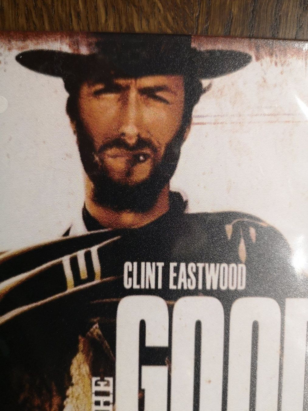 Schilder: Blechschild Clint Eastwood Good Bad Ugly – Neu und originalverpackt aus Wangen SZ von Charlie_Firpo 3