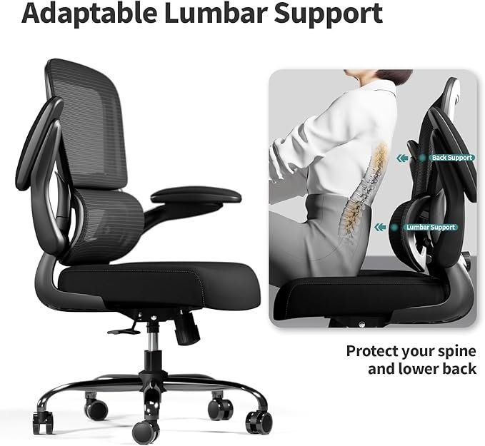 Schreibtischstuhl KALIPSO LEDER OHNE ARMLEHNEN, Verstellbare Rückenlehne, Kunstlederbezug, Grau