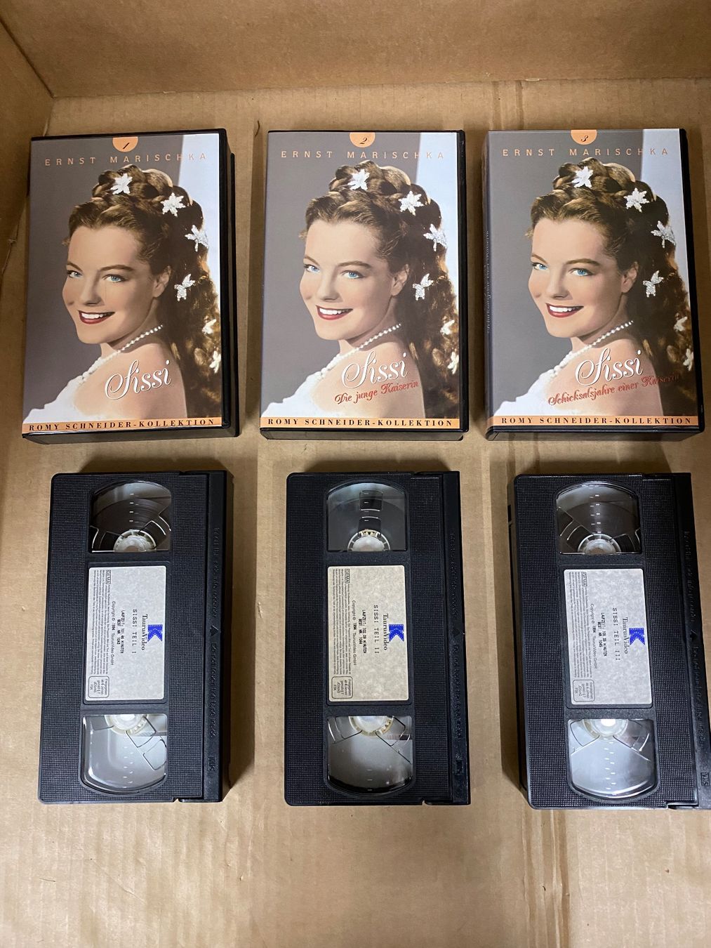 Tutti i VHS: Sissi VHS Kassette 3 Stk. – Usato da Eschlikon TG venduto da ArtRec 1