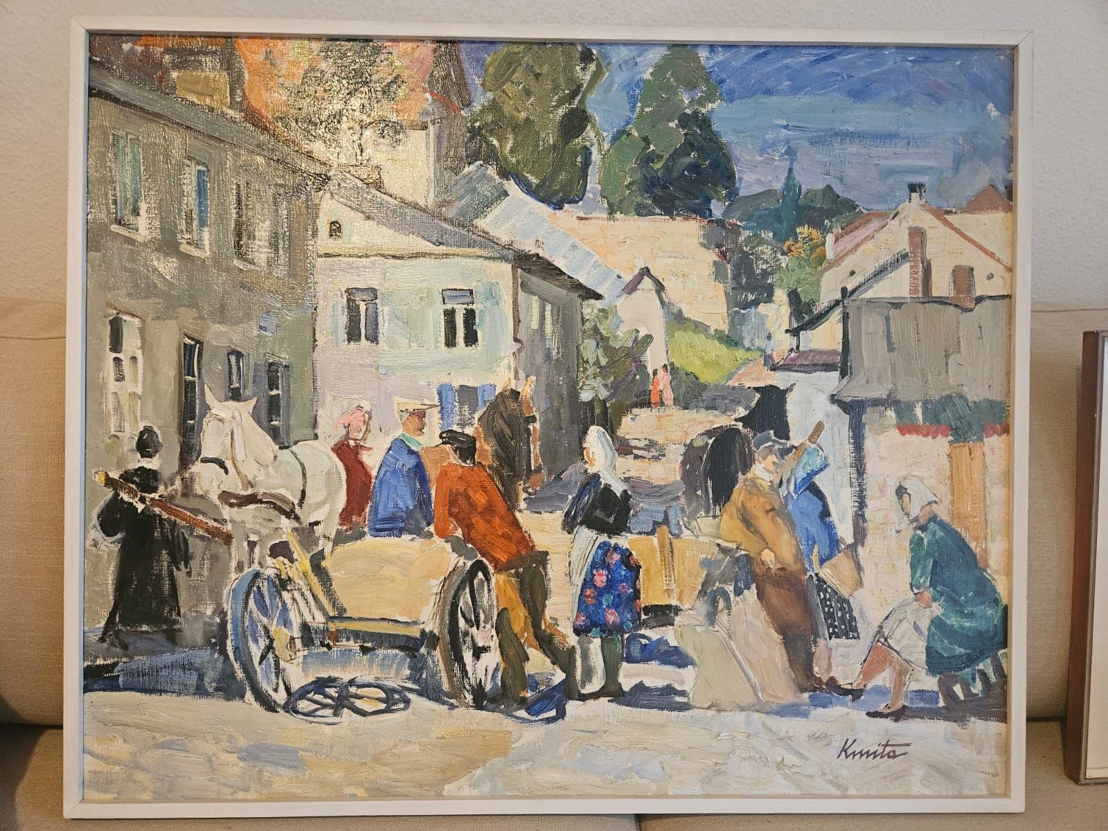 Tableaux: 2 Gemälde Franciszek Kmita – D'occasion à Bäriswil BE par vonys 2