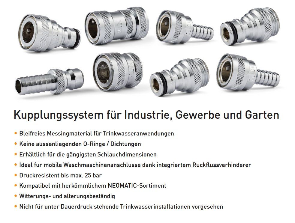 Neoperl Rubinetteria: Neoperl Neomatic Pro Kuplungssysteme  Restposten – Nuovo e nell'imballaggio originale da Kägiswil venduto da nick333
