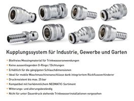 Neoperl Neomatic Pro Kuplungssysteme  Restposten